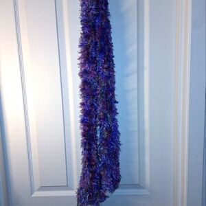 The Magic Scarf Purple and Blue Expandable Soft Scarf